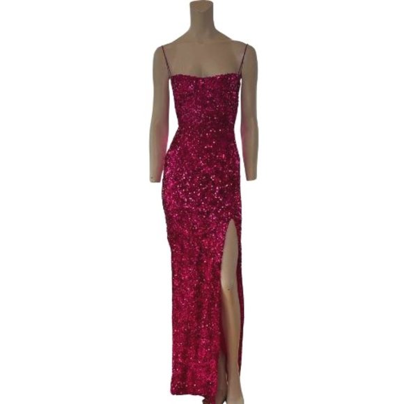 Nookie Confetti Sequin Maxi Formal Prom Gown NMJ1922 Cherry Size XS NWT is  available for purchase on au PAY Market - Imported Goods Online Store  Co.Ltd. | au PAY Market - Online